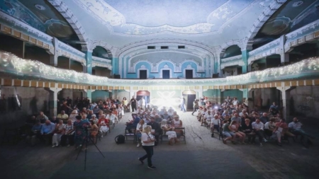 Muzica a readus la viață vechea sală de concerte a Hotelului Sfântul Ștefan