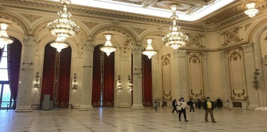 Incident la Palatul Parlamentului