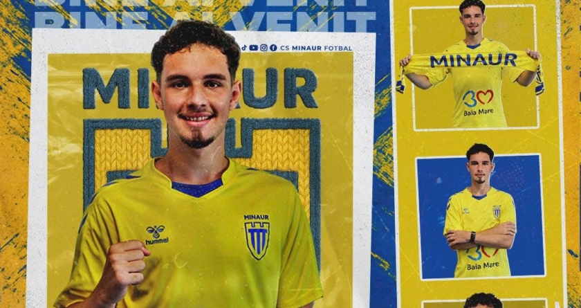 CS Minaur și-a luat atacant care a jucat în câteva amicale pentru Dinamo București