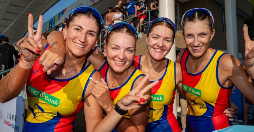 Zi de argint pentru România la Campionatele Mondiale de canotaj