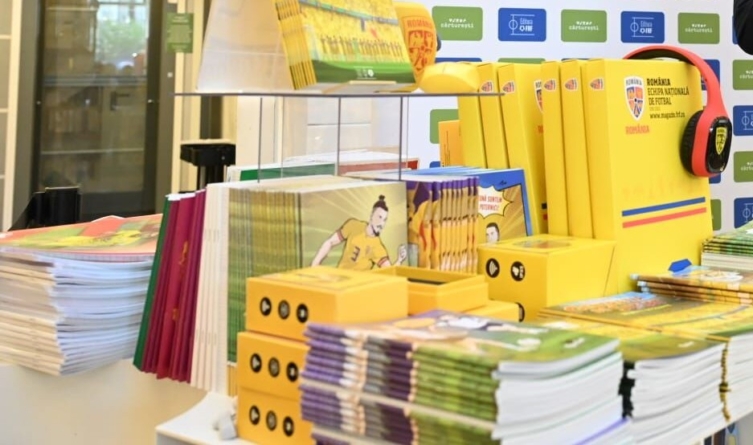 Echipa națională de fotbal, subiect de benzi desenate