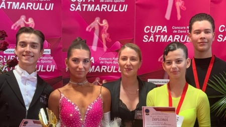 Dansatorii de la Galactic Dance Baia Mare s-au întors cu rezultate excepționale de la „Cupa Sătmarului”