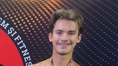Matei Amarandei, sportiv în cadrul secției de fitness la CSM Baia Mare: „Acest sport m-a învățat disciplina, să am o alimentație corectă, să mă antrenez corect…”