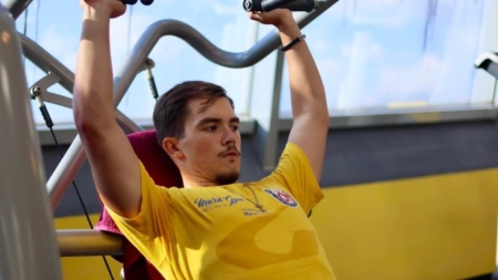 Performanță notabilă pentru sportivul Matei Amarandei, înscris la secția de fitness în cadrul CSM Baia Mare