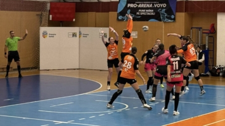 Fetele de la CS Minaur vin cu puncte de la Galați