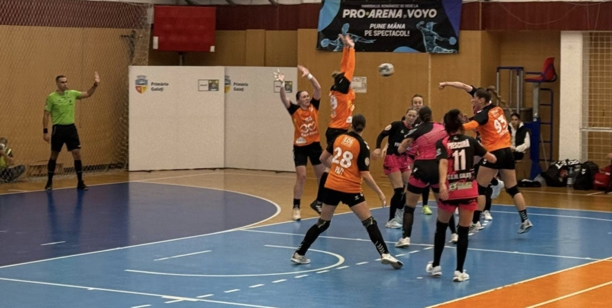 Fetele de la CS Minaur vin cu puncte de la Galați