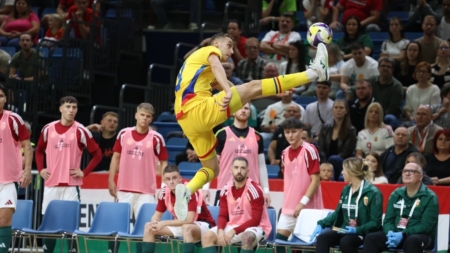 Naționala de futsal, învinsă la limită de Ungaria în primul meci din barajul de calificare la Campionatul European