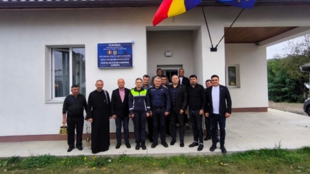 Polițiștii din Cupșeni s-au mutat la casă nouă