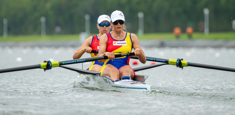 Aur și argint pentru România la Campionatele Mondiale de canotaj