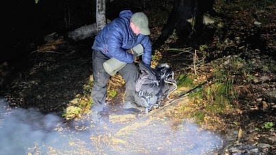 Ucrainean salvat din Munții Maramureșului după ce a fost căutat aproape toată noaptea