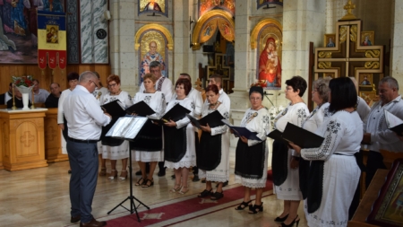 Un concert deosebit de pricesne a avut loc la Parohia Ortodoxă „Sf. Arhangheli Mihail și Gavril” din Seini