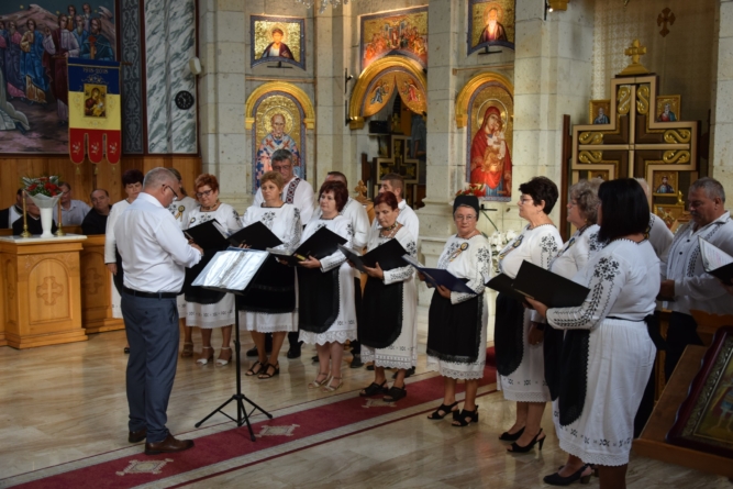 Un concert deosebit de pricesne a avut loc la Parohia Ortodoxă „Sf. Arhangheli Mihail și Gavril” din Seini