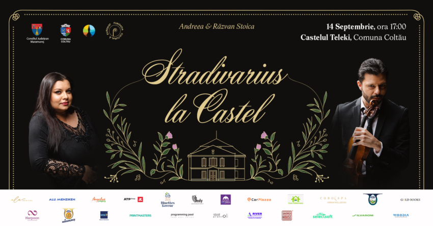 Răzvan și Andreea Stoica revin cu un nou concert la Castelul Teleki din Coltău