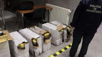 Țigări de contrabandă în valoare de 58.000 de lei, confiscate la granița cu Ucraina