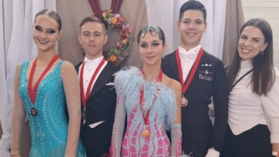 Sportivii Clubului DanceLight Baia Mare au strălucit la „Cupa Dance Art”