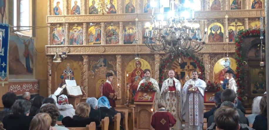 Parohia Ortodoxă Băița și-a prăznuit ocrotitorul, pe Sfântul Mare Mucenic Dimitrie, Izvorâtorul de mir