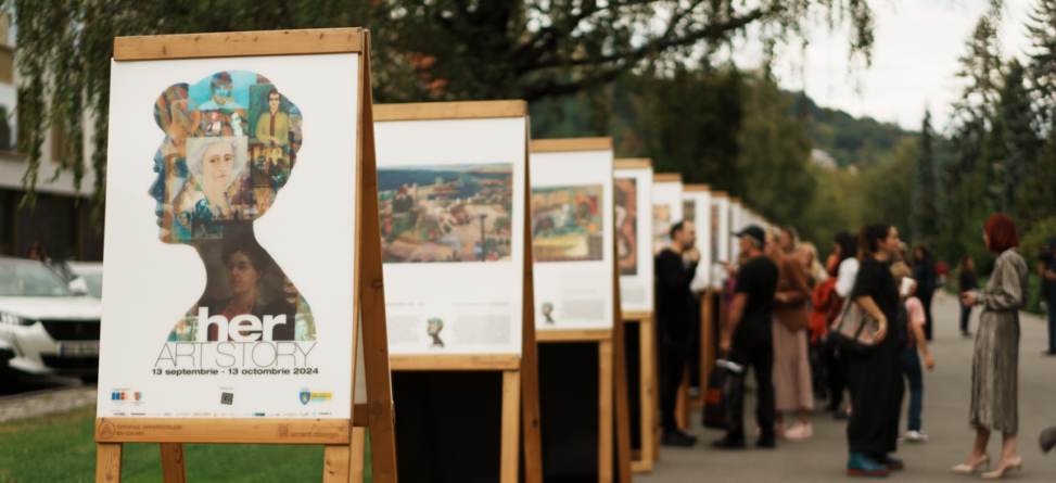 Ultima șansă de a vizita expoziția „Her Art Story” la Sighetu Marmației