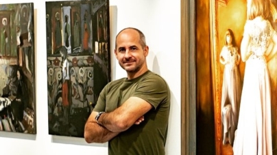 „Red” – expoziția personală de pictură semnată de Balazsi Ludovic poate fi admirată la U.A.P. Baia Mare