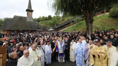 Mulțime de credincioși la hramul Mănăstirii Rohița