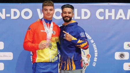 Maramureșeanul Bogdan Roman, campion mondial și medaliat cu bronz la Campionatului Mondial de Taekwon-Do ITF