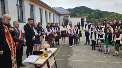 A fost inaugurat noul corp de clădire al Școlii „Tiberiu Utan” din Văleni