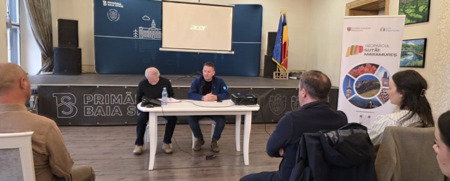 Baia Sprie, gazda unei întâlniri de lucru pe tema Geoparcului UNESCO Gutâi – Maramureș
