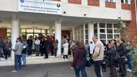 Nemulțumire și protest la DGASPC Maramureș