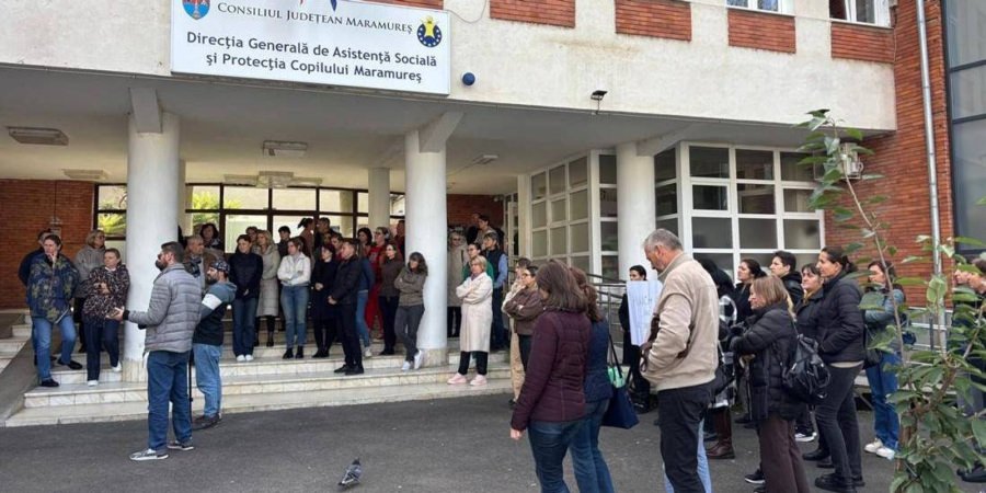 Nemulțumire și protest la DGASPC Maramureș