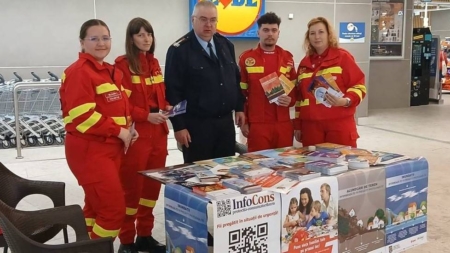 ISU Maramureș, acțiuni de informare preventivă în Baia Mare și Sighetu Marmației