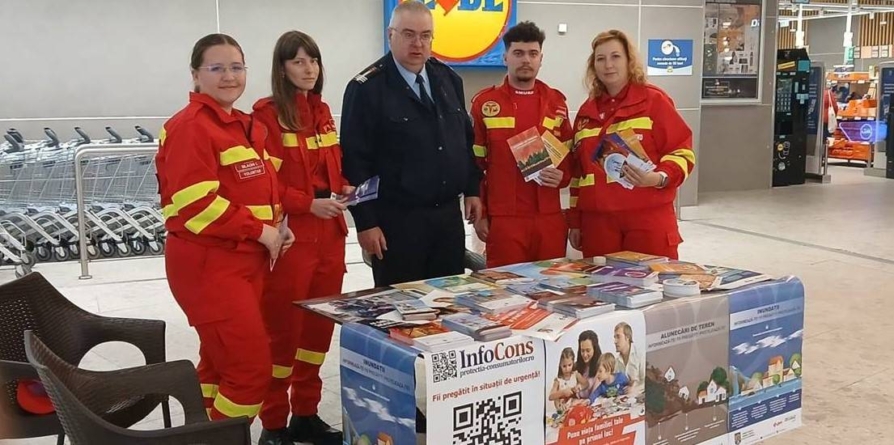 ISU Maramureș, acțiuni de informare preventivă în Baia Mare și Sighetu Marmației