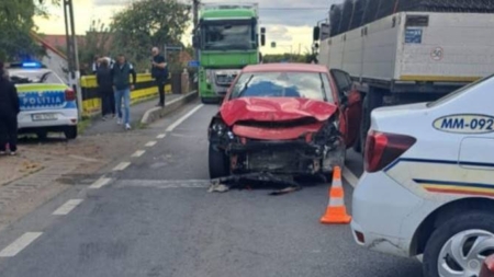 Un nou accident în Tăuții-Măgherăuș