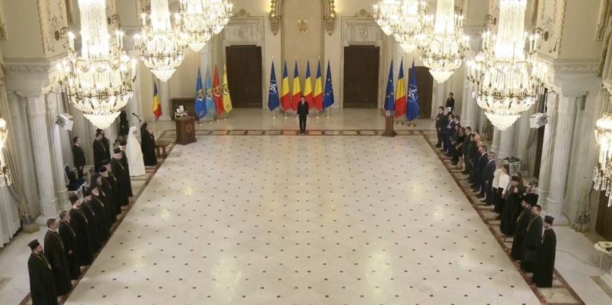 Ceremonie solemnă la Palatul Cotroceni