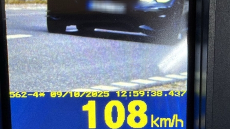 Cercetat penal după ce a fost prins conducând în Cavnic cu peste 100 km/h, drogat și cu permisul suspendat