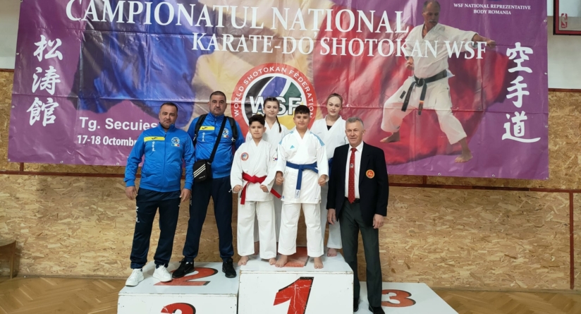Rezultate remarcabile obținute de karatiștii din Fărcașa la Campionatul Național de Karate do Shotokan