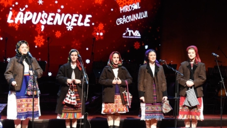 „Lăpușencele”, printre invitații speciali ai spectacolului „Mirosul Crăciunului” din București