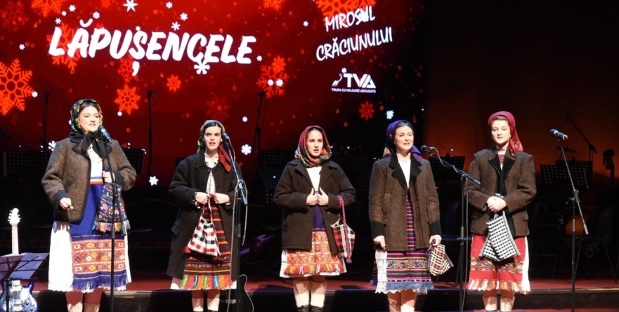„Lăpușencele”, printre invitații speciali ai spectacolului „Mirosul Crăciunului” din București
