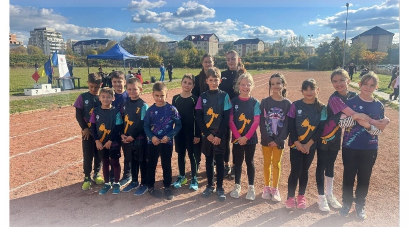 Sportivii secției de atletism din Baia Mare au fost medaliați la Concursul Interjudețean „Cupa Toamnei”