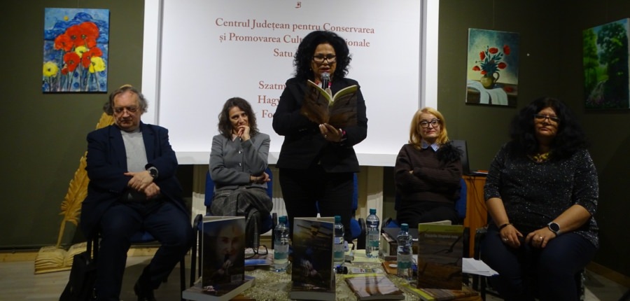 Scriitoarea Valeria Bilț a lansat două cărți la Centrul pentru Conservarea și Promovarea Culturii Tradiționale Satu Mare