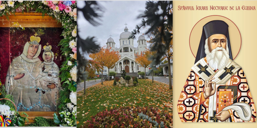 Icoana făcătoare de minuni a Maicii Domnului de la Mănăstirea Bixad și Moaștele Sfântului Nectarie din Eghina vor ajunge în Baia Mare