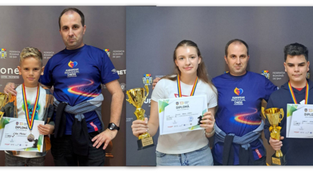 Academia de Șah Maramureș a cucerit trei medalii la Campionatul Național de șah rapid și blitz pentru juniori