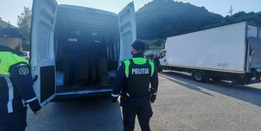 Acțiune pentru combaterea transporturilor ilegale de bunuri cu risc fiscal ridicat