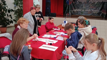 „Atelier de tradiții” pentru copii la Tăuții-Măgherăuș