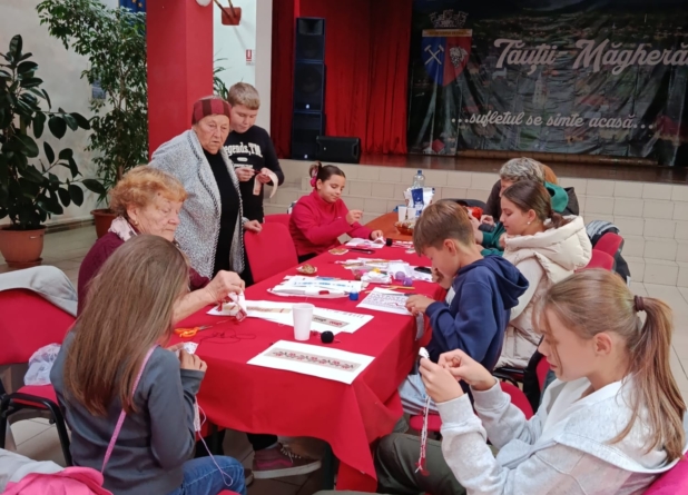 „Atelier de tradiții” pentru copii la Tăuții-Măgherăuș