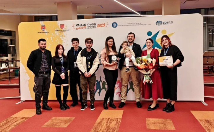 Asociația DEIS a obținut premiul al doilea în cadrul Galei Tineretului din România 2025
