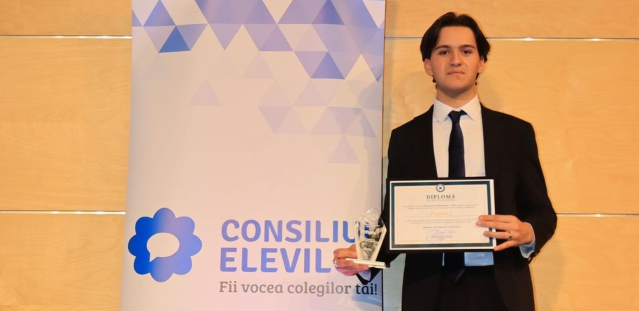 Premiul I pentru un elev din Sighet la Gala Elevului Reprezentant