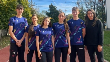 Sportivi de la Fabrica de Campioni, la Cupa ”25 Octombrie” la atletism