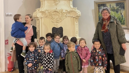 Preșcolarii au vizitat Muzeul Județean de Artă «Centrul Artistic Baia Mare»