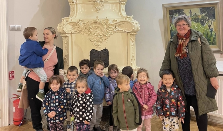Preșcolarii au vizitat Muzeul Județean de Artă «Centrul Artistic Baia Mare»