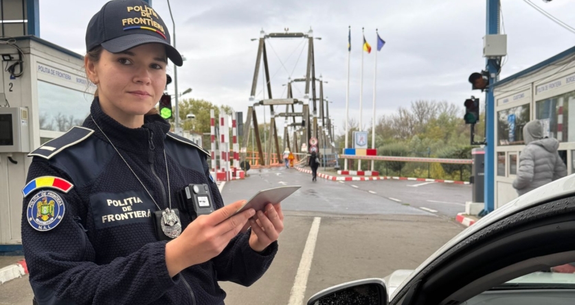 O maramureșeancă de top: Laura Moldovan, șefă de promoție și exemplu pentru tinerii polițiști de frontieră