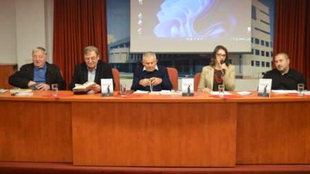 Lansarea antologiei de poezii „Timpul învins. Versuri alese” a autorului Gheorghe Moiș a avut loc la Biblioteca Județeană „Petre Dulfu” Baia Mare